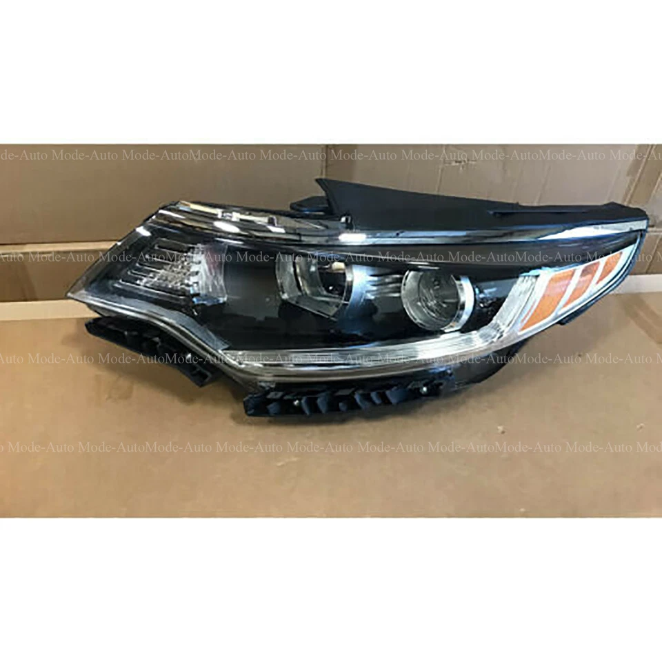 Halogen Headlight Assembly for 2016 2017 2018 Kia Optima Left Right Pair w/o LED - Image 3 of 4