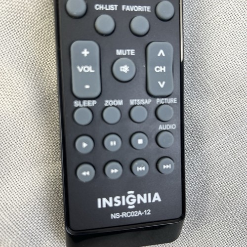 New Remote Control NS-RC02A-12 for Insignia NS-24E730A12 NS-15E720A12 NS-37L760A - Picture 5 of 7