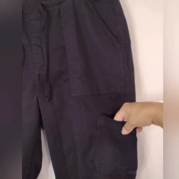 Maurices Women's Black Cargo Pants Size (1X) - Image 3 of 4