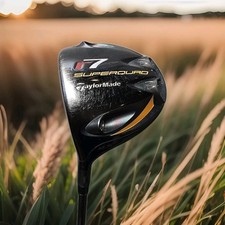 LH TaylorMade R7 9.5° Superquad Driver Stiff Flex 45" golf Club UPC1141