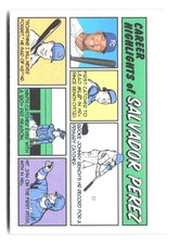 2022 Topps Heritage #73TC-18 Salvador Perez 1973 Topps Comics