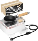Lead Melting Pot, 5 Lbs Electric Lead Melter with Long Handle & Pouring Spout