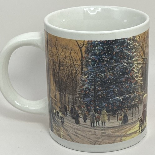 Thomas Kinkade Coffee Cup Mugs 12 Oz Lot Of 4 - Picture 4 of 13