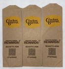 3 Cracker Barrel New Logo Authentic Brown Paper Bags — photo 1