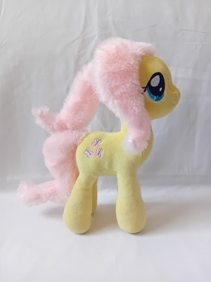 Neu selten MY LITTLE PONY Famosa Softies FLUTTERSHY 12 Zoll gelb flauschig Plüschtier 
