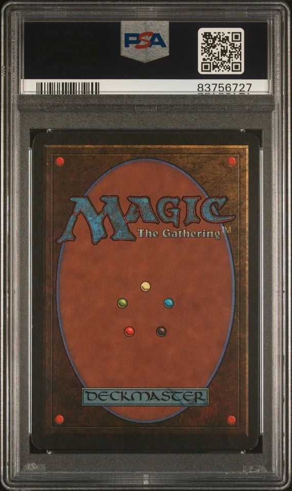 DEMONIC TUTOR Revised PSA 9 Vintage MTG [Nostalgium] - Image 2 of 2