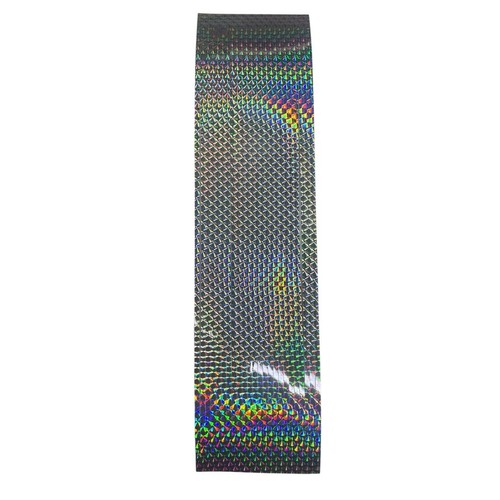 12" Heavy Mylar Holographic Skirts With Adhesive Stripe 1pk or 3pk Flash - Picture 7 of 12