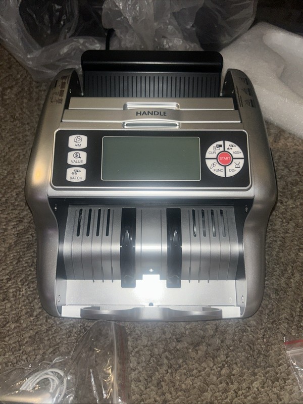 Money Counter Machine, Dollar, Euro Value