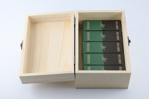 SYLVANIA Storage Wooden Box for Vacuum Tube free tube boxes for 6SL7 6SN7 6BL7 - Picture 5 of 11