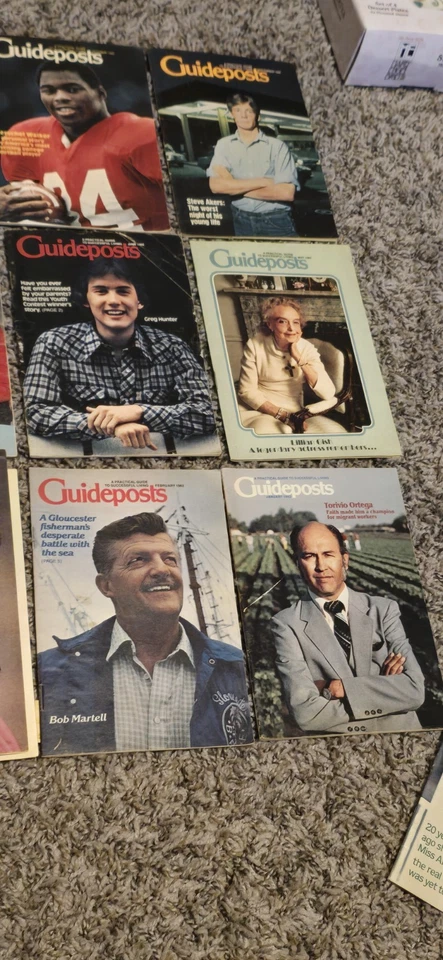 Guideposts Magazine Lot of 15 (Complete 1982 Set) Herschel Walker Etc. '82-83 - Image 3 of 4