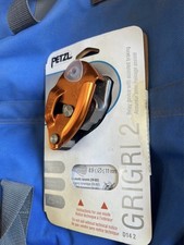 Petzl GRIGRI 2 PLUS Climbing Belay Device - D...