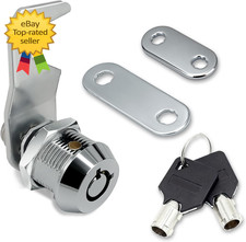 5 8 Inch Toolbox Lock With Keys Tubular Cam Lock Zinc Alloy Cabinet Lock Keyed