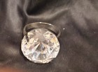 Godinger Shannon LARGE Crystal Faux-Diamond Solitaire Ring Paperweight — photo 3