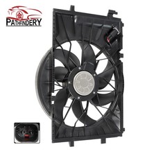 Radiator Cooling Fan Assembly 600W For Mercedes-Benz C-Class 04-09 2035000293