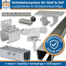 NIKO Schiebetor Laufschiene Set - Montagesatz...