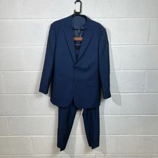 Cavani Men's 3 Piece Blue Suit  / Size 40 / Mens / Blue / Polyester