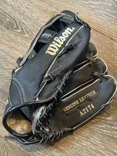 Wilson A2174 Kevin McReynolds RHT Youth Baseball Glove 9" Snap Action Leather