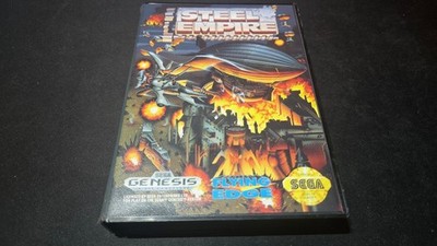 Steel Empire Flying Edge Sega Genesis EXMT condition COMPLETE n box authentic!