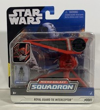 Star Wars Micro Galaxy Squadron Royal Guard Tie Interceptor 0081 1 15000 Rare