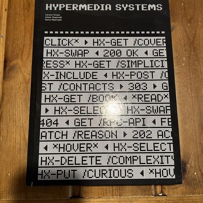 Hypermedia Systems : Hardcover, Like New