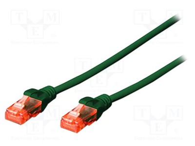 LSZH Patch cord U/UTP RJ45-Stecker,beiderseitig Line 6 Cu