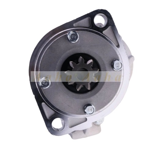 Motor de arranque 129940-77010 para excavadora Hitachi ZX60USB-3F ZX65USB-3F con 4TNE94 - Imagen 8 de 9