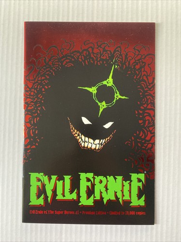 EVIL ERNIE vs THE SUPER HEROES #1 Red Foil Premium Edition (Chaos! Comics 1993) - Picture 1 of 5