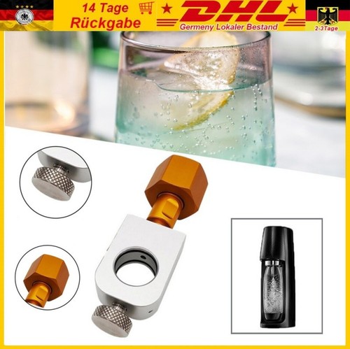 W21.8 Quick-Connect Adapter Nachfüllstation Für Soda Stream Art Terra Cylinder-