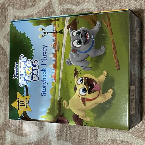 Disney Junior Puppy Dog Pals Storybook Library 10 Book Lot Boxed Set - Picture 3 of 4