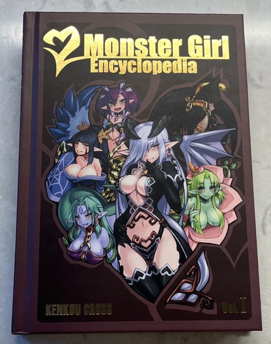 Monster Girl Encyclopedia Vol. 1 Hardcover Book Manga Kenkou Cross English