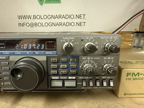 Kenwood TS 430s + scheda FM perfetto imballo originale - Zdjęcie 3 z 8