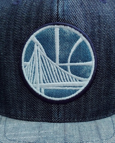 Mitchell & Ness GOLDEN STATE WARRIORS Snap Back NBA Hat - Picture 2 of 5