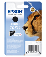 Original Epson Tintenpatrone Schwarz C13T07114012 T0711