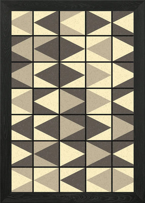 Geometrisches Muster gerahmtes Wandbild Poster Leinwanddruck Bild