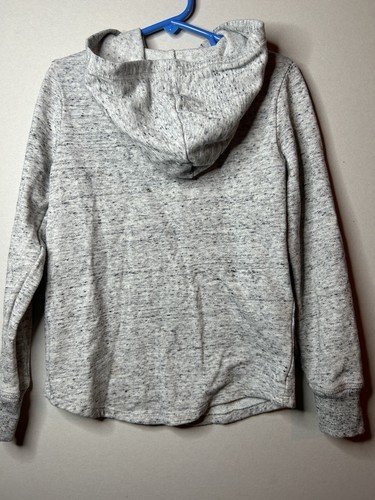 Justice Girls Size 6 Gray Pull-over Hoodie and Leggings Glitter Logo - Picture 3 of 5
