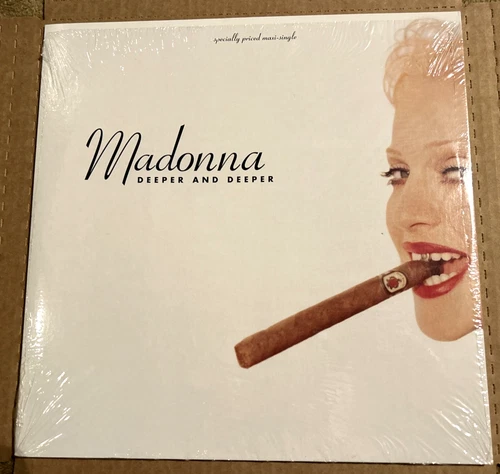 MADONNA-DEEPER AND DEEPER-1992 ORIGINAL MAXI-SINGLE VINYL RECORD *UNPLAYED MINT*