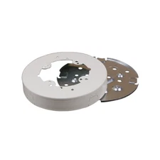 WIREMOLD LEGRAND V5738 SOLID BASE FAN FIXTURE BOX, IVORY