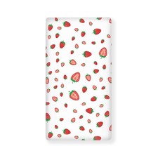Strawberry Fruits Print Baby Crib Sheet Fits Standard Crib 52x28x8 in
