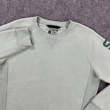 Carhartt Relaxed Fit Crewneck Sweatshirt Girls Large 12-14 Sage Green Casual