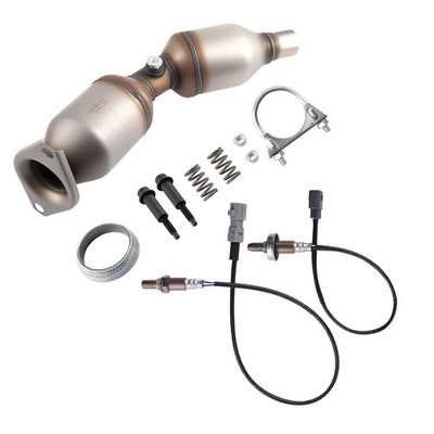 Up&Downstream Oxygen Sensor+Catalytic Converter for Toyota Prius 1.8L 2010-2015