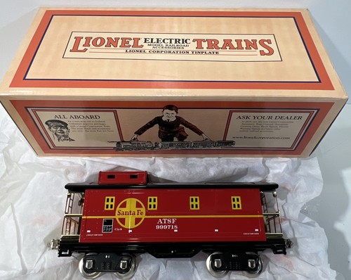 Hojalata MTH Lionel Corp. Santa Fe 517 horas Caboose iluminado calibre 11-30130 | Condition: Used