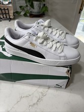 Puma Basket Classic White Black Shoes Size 13...