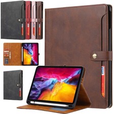 For iPad Air 4th Gen Pro 11 12.9 2025 Flip Leather Wallet Stand Smart Case Cover