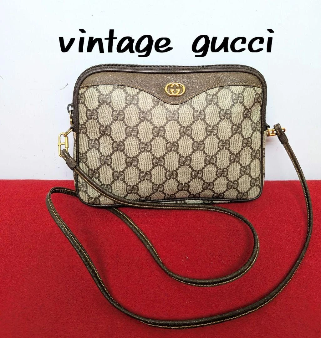 sac bandoulière gucci motif GG pochette ancien gucci #PG314R