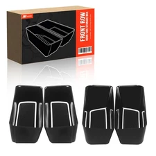 4PCS for Ford Edge 2015-2024 Front and Rear Row Door Storage Box Door Side Or...