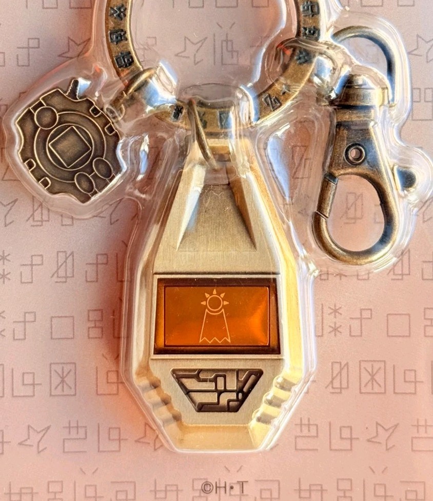 Digimon Adventure Crest of Hope Collector’s Edition Metal Keychain Japan