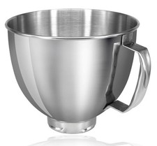 Bowl for KITCHENAID Mixer 4.8L K5THSBP Stainless Steel Tilt-Head K45SS KSM1 KSM9