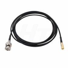 BNC to Microdot UNF 10-32 RF Coax Cable for GRAS Mic Vibration Test Sensor Ac...