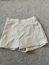 32 Degrees Cool Girls Medium 8/10 Athletic Skort Beige High-Waisted Preowned