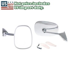 Bmw 1500 1600 1800 2000 1962 64-1975 Pair Chrome Door Mirrors Left And Right New Bmw 1500 1600 1800 2000 1962 64-1975 Pair Chrome Door Mirrors Left And Right New